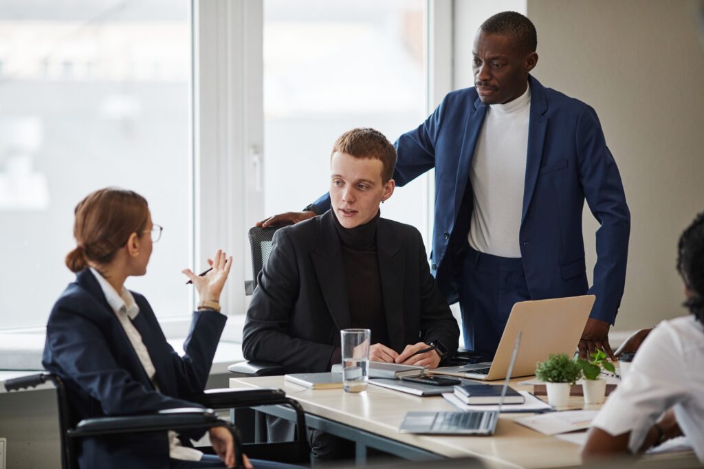 Business People Meeting in Office